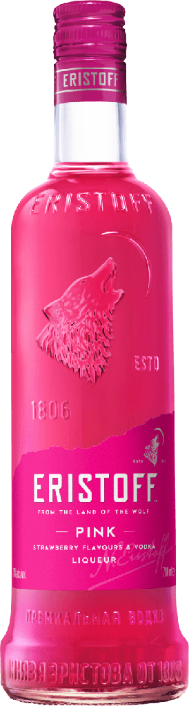 VODKA ERISTOFF PINK 0.7