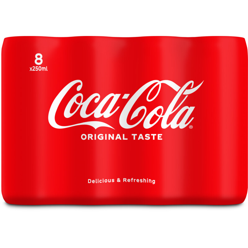 COCA-COLA CANS 0.25 (8)