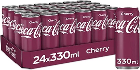 COCA-COLA CHERRY CANS 0.33 (24