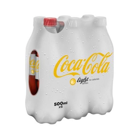 COCA-COLA LT LEMON 0.5 (6)