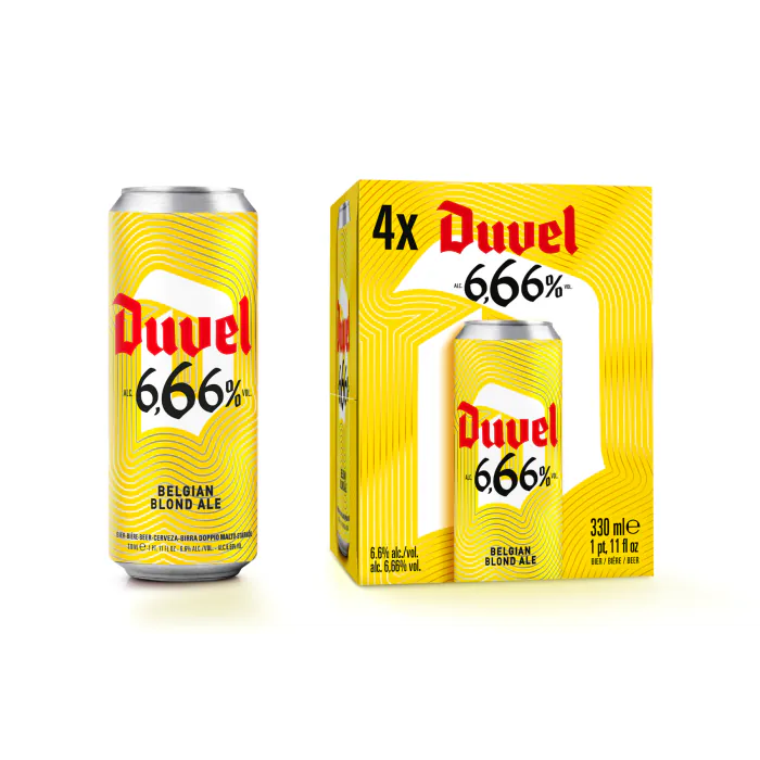 DUVEL 6.66% 0.33 CANS (4)