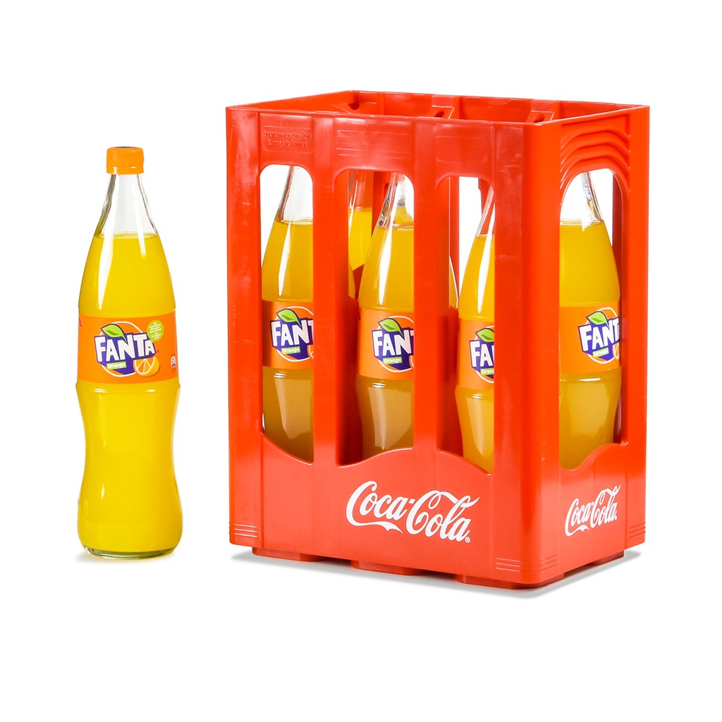 FANTA ORANGE 1/1 (6) GLAS