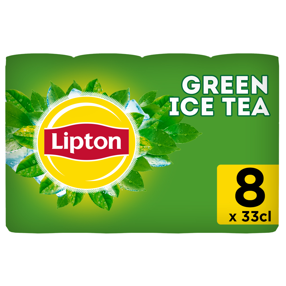 ICE TEA GREEN CANS 0.33 (8)