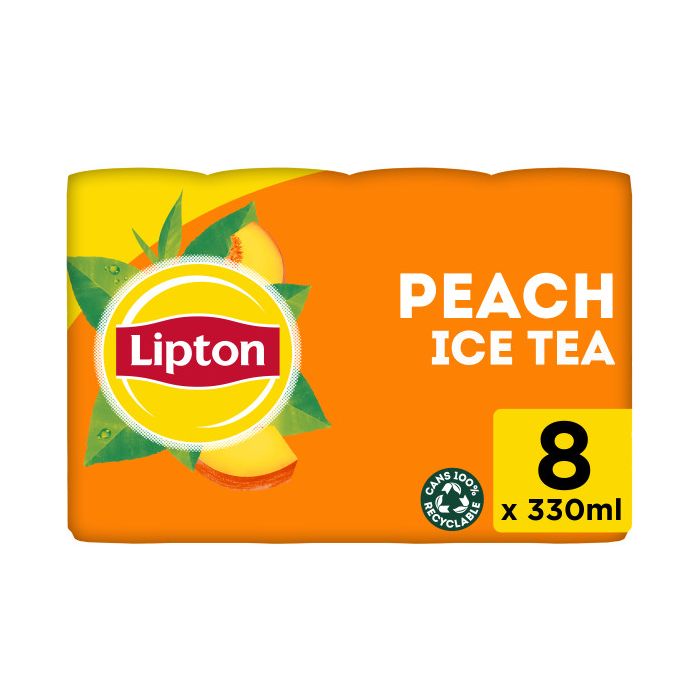 ICE TEA PEACH CANS 0.33 (8)