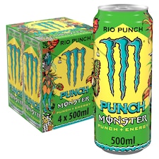 MONSTER CANS 0.5 (4) RIO PUNCH