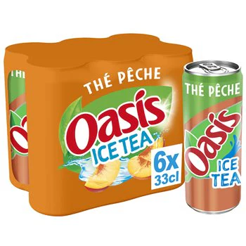 OASIS CANS 0.33 (6) ICE TEA