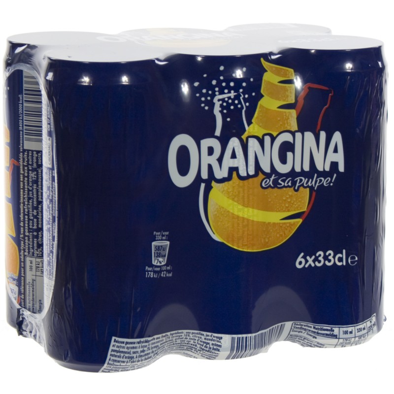 ORANGINA CANS 0.33 (6)