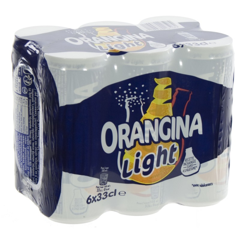 ORANGINA CANS 0.33 ZERO (6)