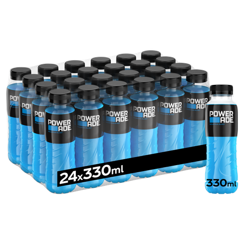 POWERADE AQ 0.33 BLUE (24)PET