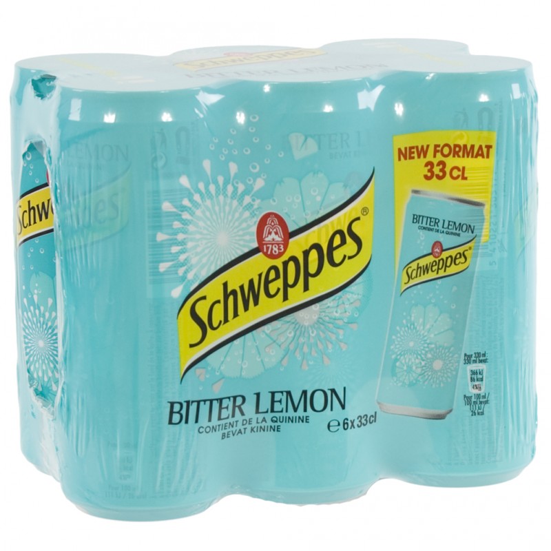 SCHWEP BITTER LEM CANS 0.33(6)