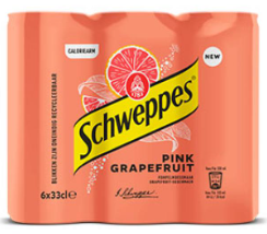 SCHWEP PINK GRAPE CANS 0.33(6)