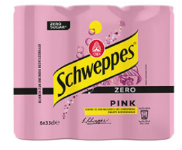 SCHWEP PINK ZERO CANS 0.33(6)