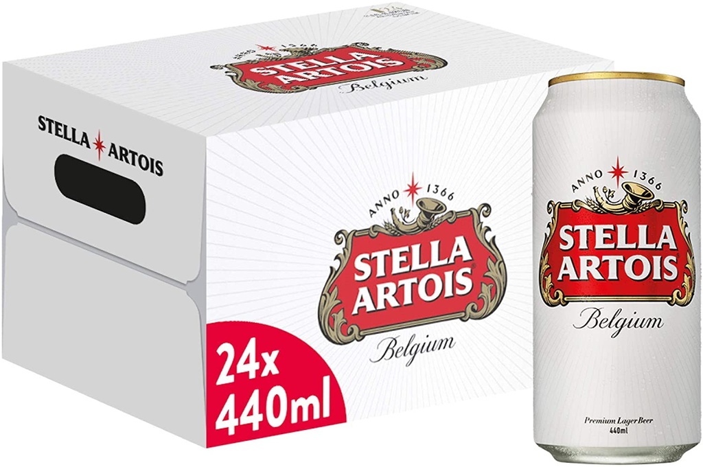 STELLA CANS 44cl(24)