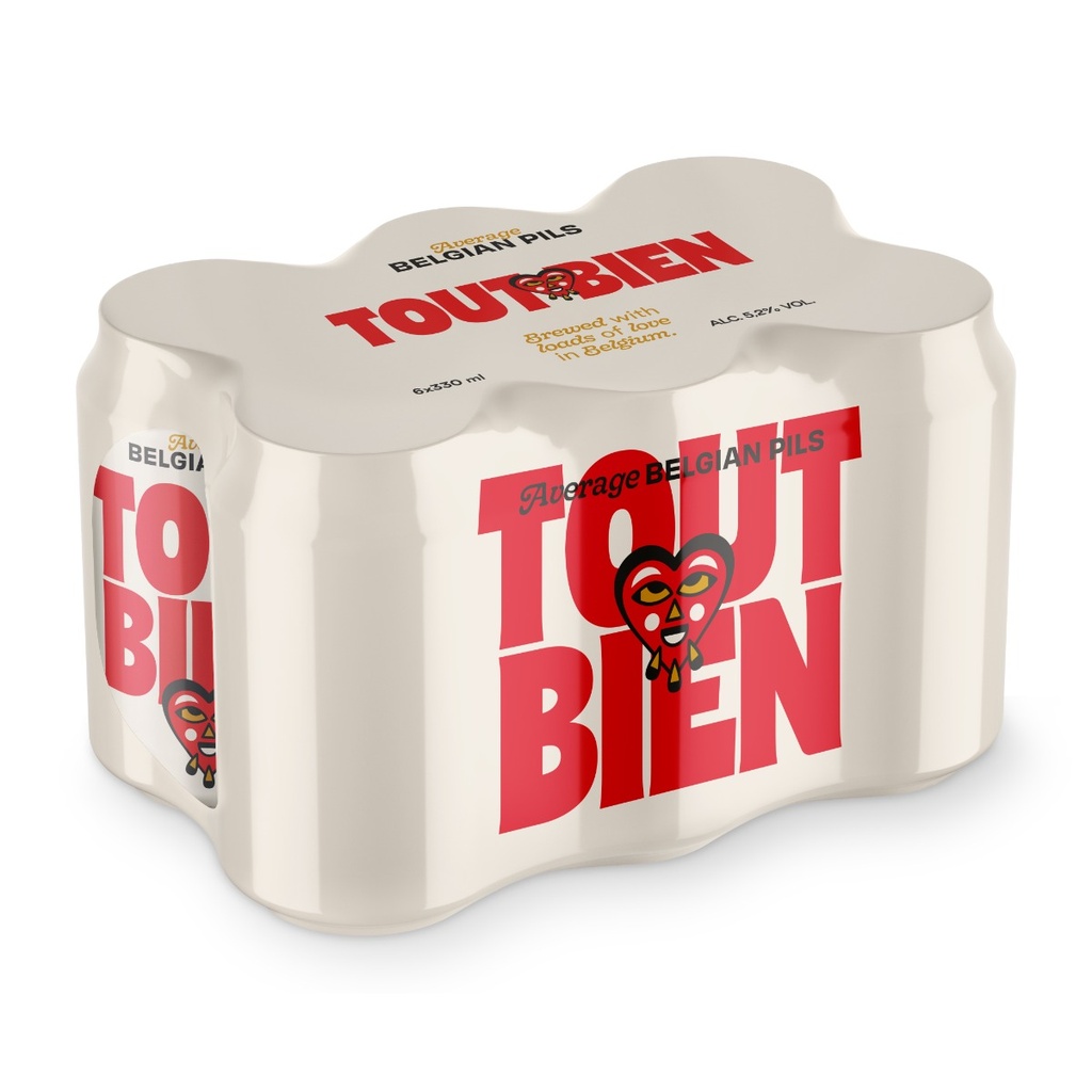 TOUT BIEN PILS CANS 0.33 (6)