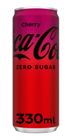 COCA-COLA CHERRY CANS 0.33