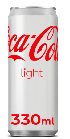 COCA-COLA LIGHT CANS SLEEK