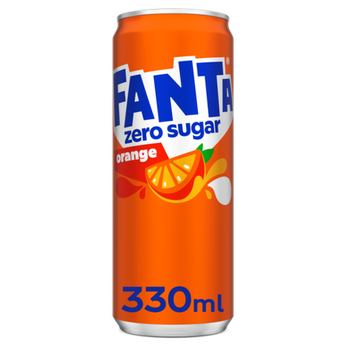 FANTA ORANGE ZERO 0.33 CANS