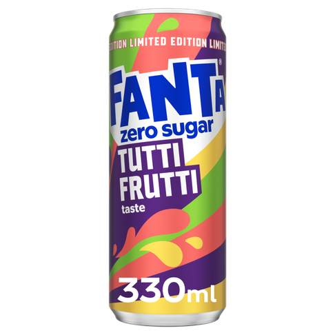 FANTA TUTTI FRUTTI CANS 0.33