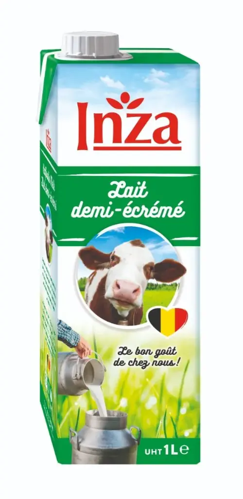 INZA HALFVOL MELK 1/1 PET