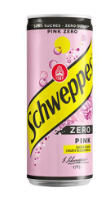 SCHWEP PINK ZERO CANS 0.33