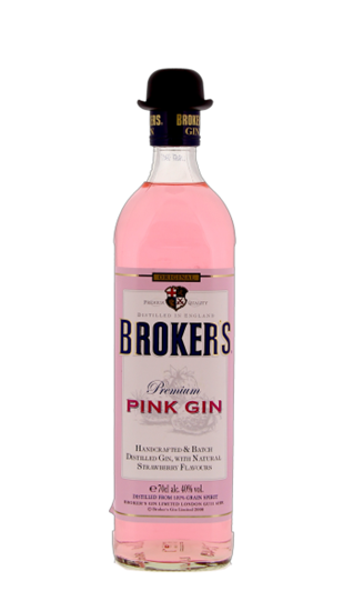 BROKERS PINK GIN 40° 0.7