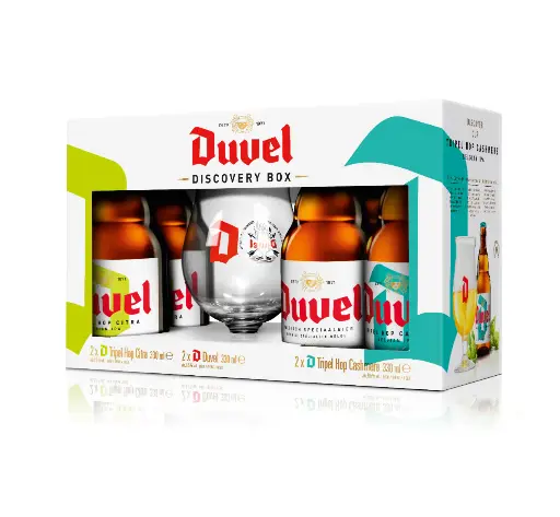 [97137] DUVEL 6 X 1/3 + GLAS MIX