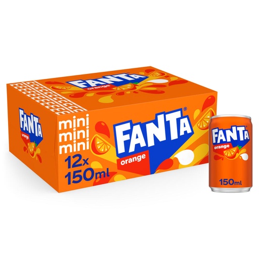 [26134] FANTA ORANGE 0.15 CANS (12)