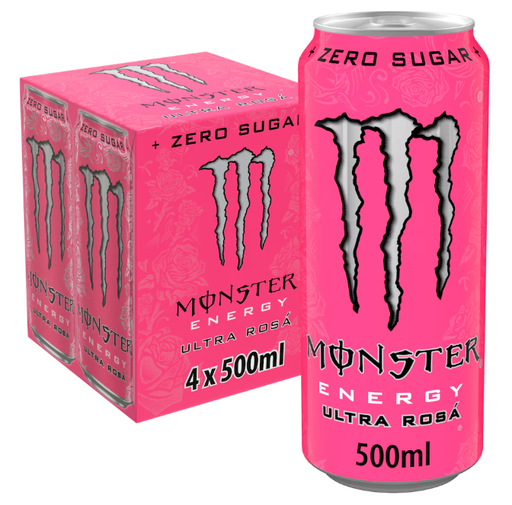 [26381] MONSTER CANS 0.5 (4) ULTR ROSA