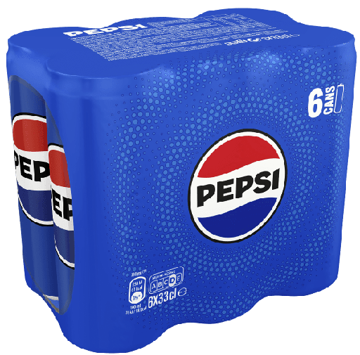 [26066] PEPSI CANS 0.33 (6) SLEEK