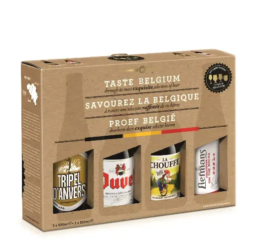 [97126] TASTE BELGIUM 4X1/3 (DUVEL)